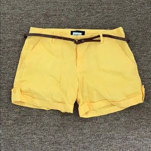 Bright yellow short